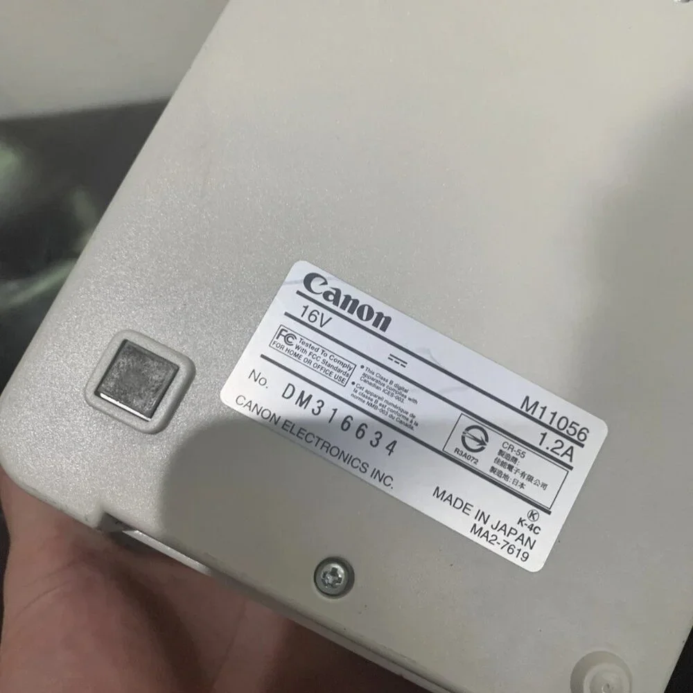 Canon CR-55 - Image FORMULA Check scanner M11056 With Power Supply‎ Used working
